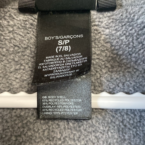 The North Face fleece hooded jacket size small (7/8) - Picture 7 of 8